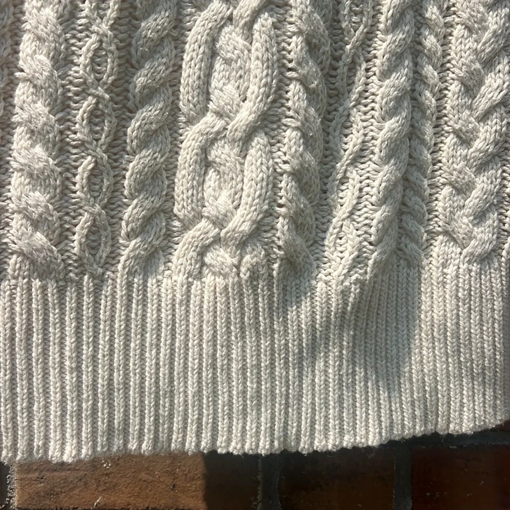 Ralph Lauren Girl’s Cable Knit Sweater Dress Size 16